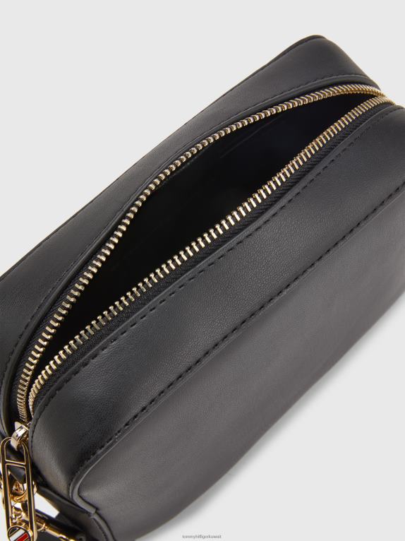 أسود Tommy Hilfiger حقيبة الكاميرا الشهيرة 446441763