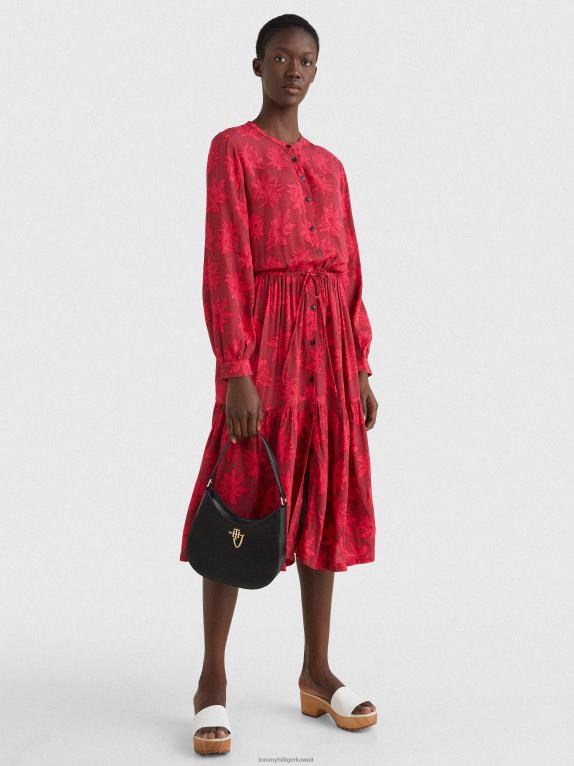 أسود Tommy Hilfiger حقيبة كتف بسلسلة 446441801