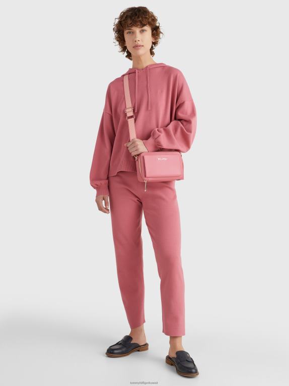 الإنجليزية الوردي Tommy Hilfiger حقيبة كاميرا كروس أوفر مميزة 446441808