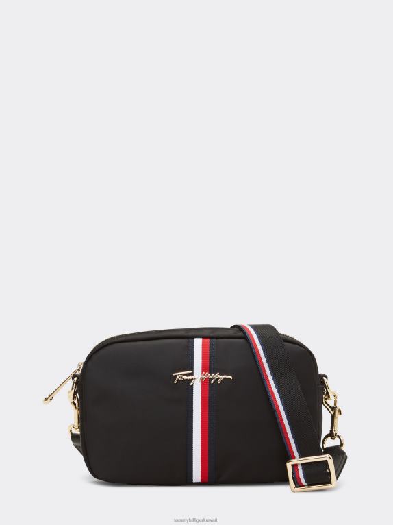 أسود Tommy Hilfiger كروس النايلون 446441813