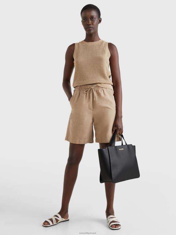 أسود Tommy Hilfiger حمل الشعار المعدني 446441825