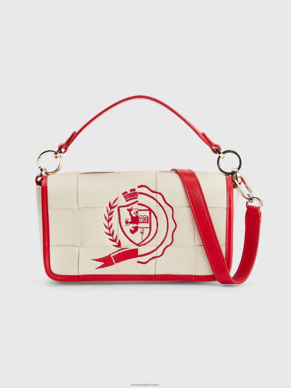قمة Tommy Hilfiger حقيبة قماش كروس أوفر 446441827