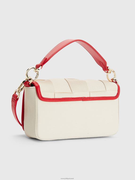 قمة Tommy Hilfiger حقيبة قماش كروس أوفر 446441827
