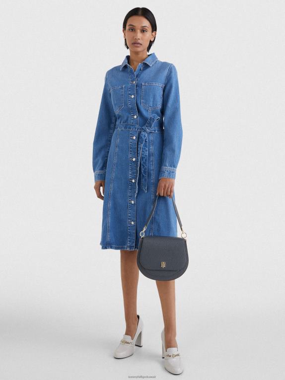 الشركات البحرية Tommy Hilfiger حقيبة سرج الحبوب حصاة 446441835