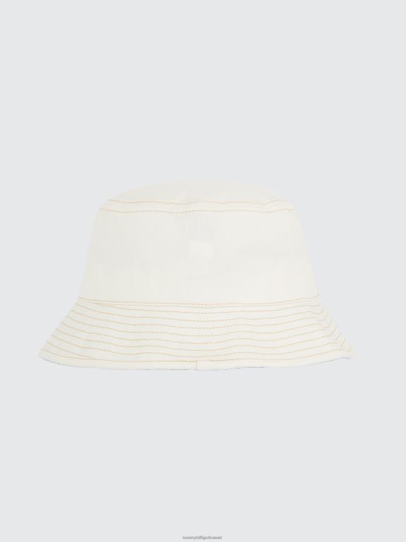 الأبيض القديم Tommy Hilfiger قبعة دلو من الدنيم 446441865