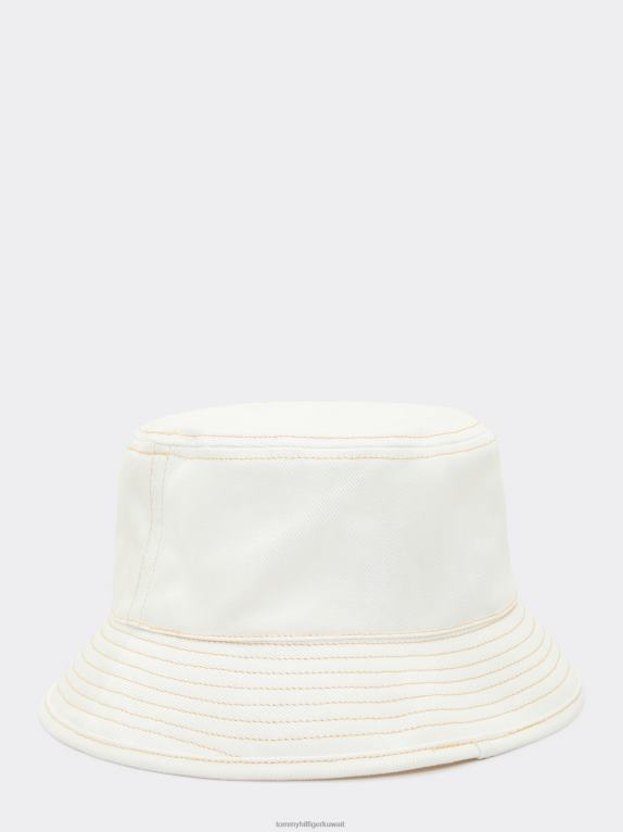 الأبيض القديم Tommy Hilfiger قبعة دلو من الدنيم 446441865