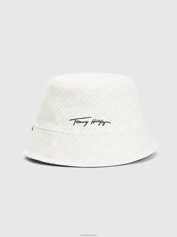 سماء الصحراء Tommy Hilfiger قبعة دلو عصرية ذات وجهين 446441886