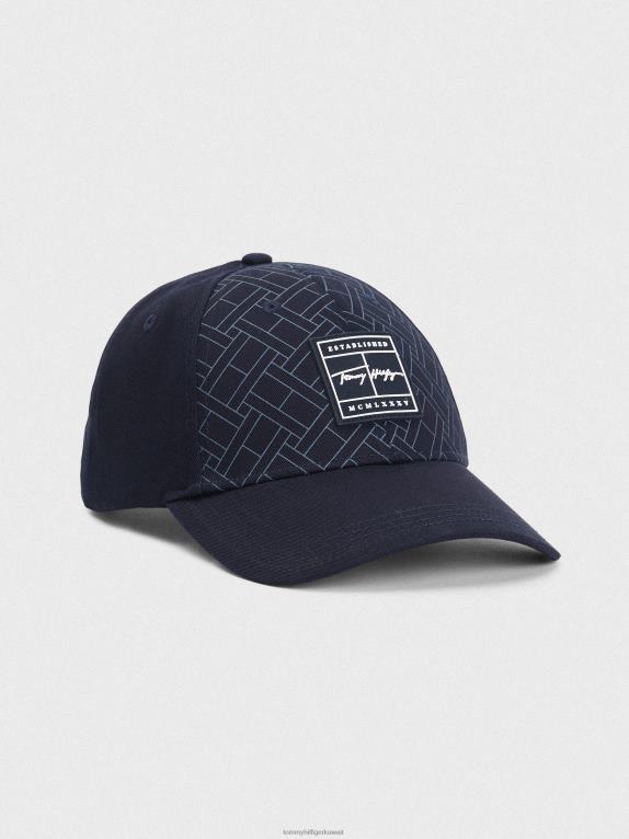 سماء الصحراء Tommy Hilfiger قبعة رقعة التوقيع الحديثة 446441896