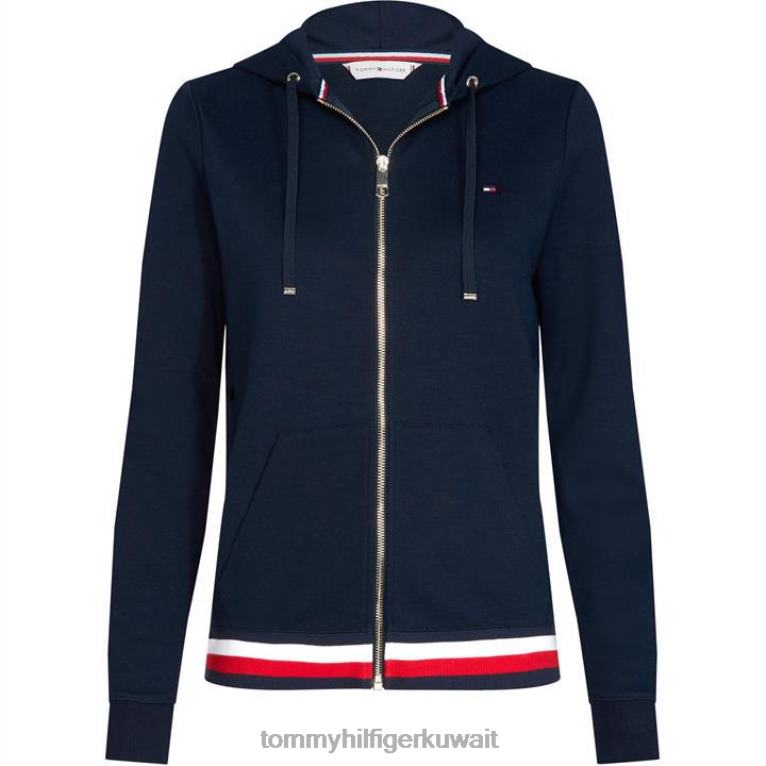 منتصف الليل Tommy Hilfiger هوديي بسحاب التراث 4464419531