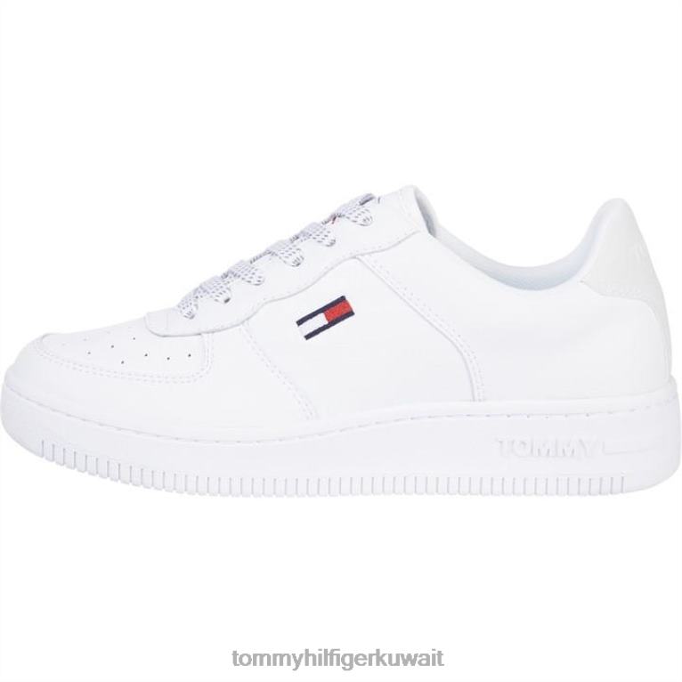 يبر ابيض Tommy Hilfiger مدربي السلة 4464419532