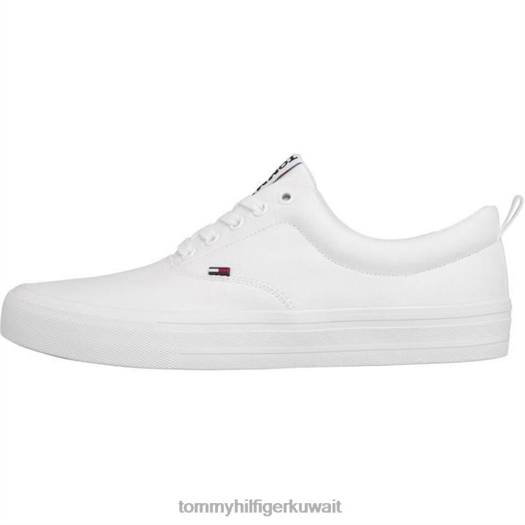 أبيض Tommy Hilfiger حذاء تومي جينز كلاسيكي 4464419572