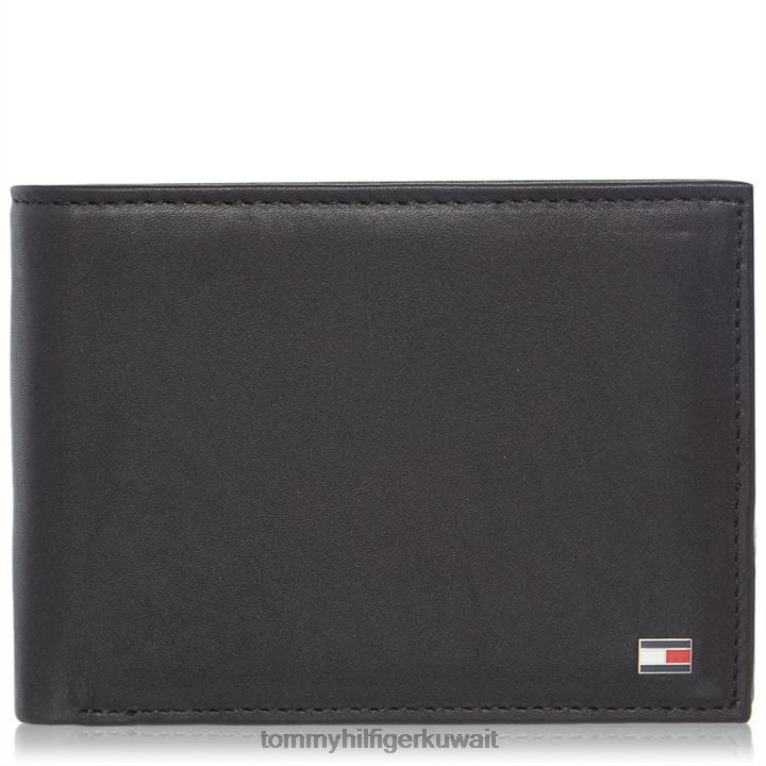 أسود Tommy Hilfiger محفظة جيب للعملة المعدنية من إيتون 4464419577