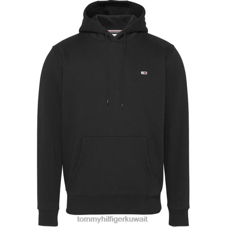 أسود Tommy Hilfiger هوديي الصوف العادي 4464419605