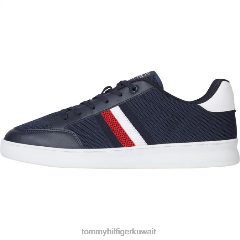 سماء الصحراء Tommy Hilfiger خطوط مختلطة متماسكة في النعل الرجعية 4464419672