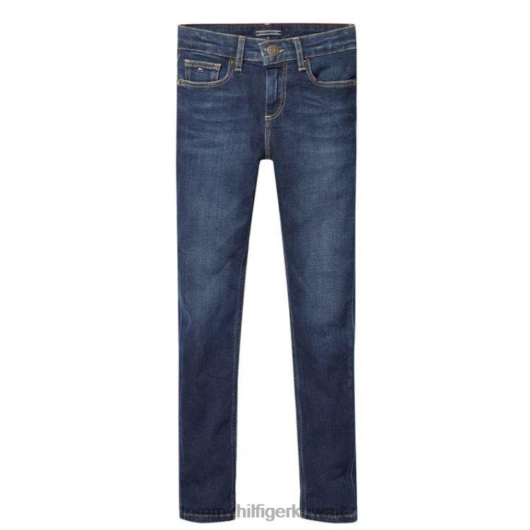 مظلم Tommy Hilfiger سكانتون الجينز النحيف 4464419674