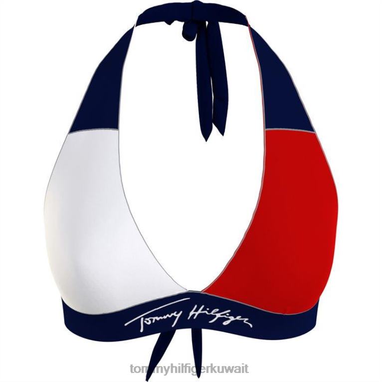 سماء الصحراء Tommy Hilfiger حمالة بيكيني علوية رافعة للأعلى 4464419704