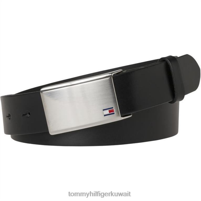 أسود Tommy Hilfiger حزام البلاك للرجال 4464419725