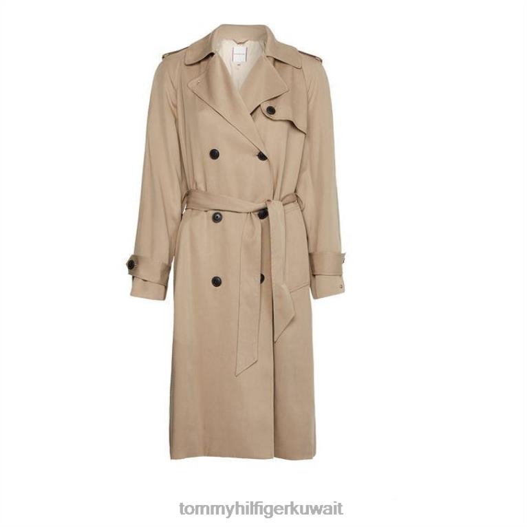 البيج ايغ Tommy Hilfiger معطف ايوسل 4464419738