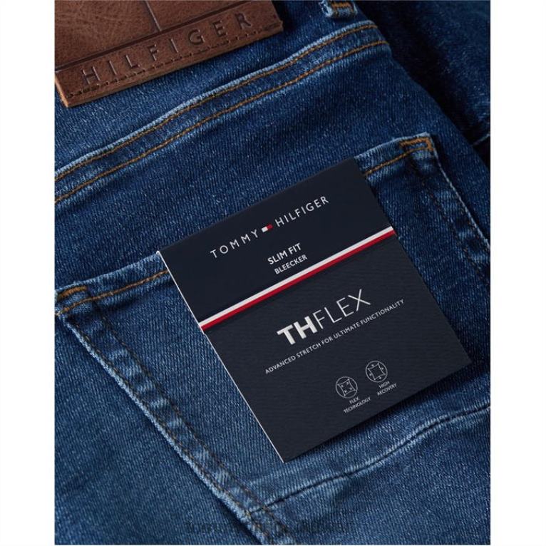 عميد النيلي Tommy Hilfiger سليم بليكر بيستر دين نيلي 4464419743