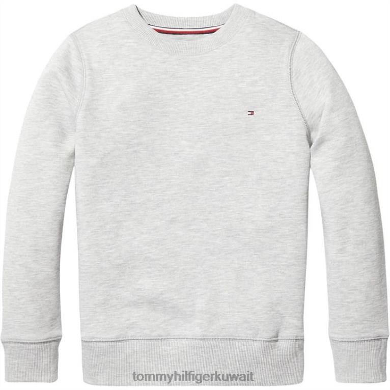 رمادي Tommy Hilfiger البلوز الأساسية 4464419764
