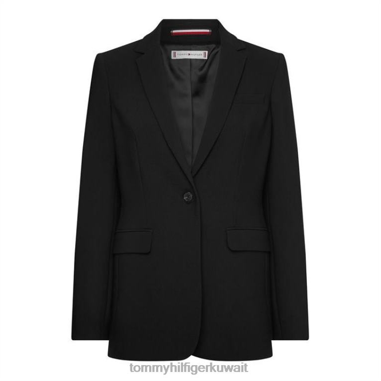 بي دي اس سوداء Tommy Hilfiger السترة المناسبة الأساسية 4464419793