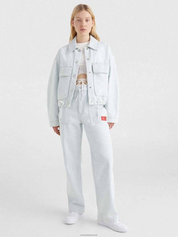 ضوء الدنيم Tommy Hilfiger سترة الدنيم الفائضة 446441979