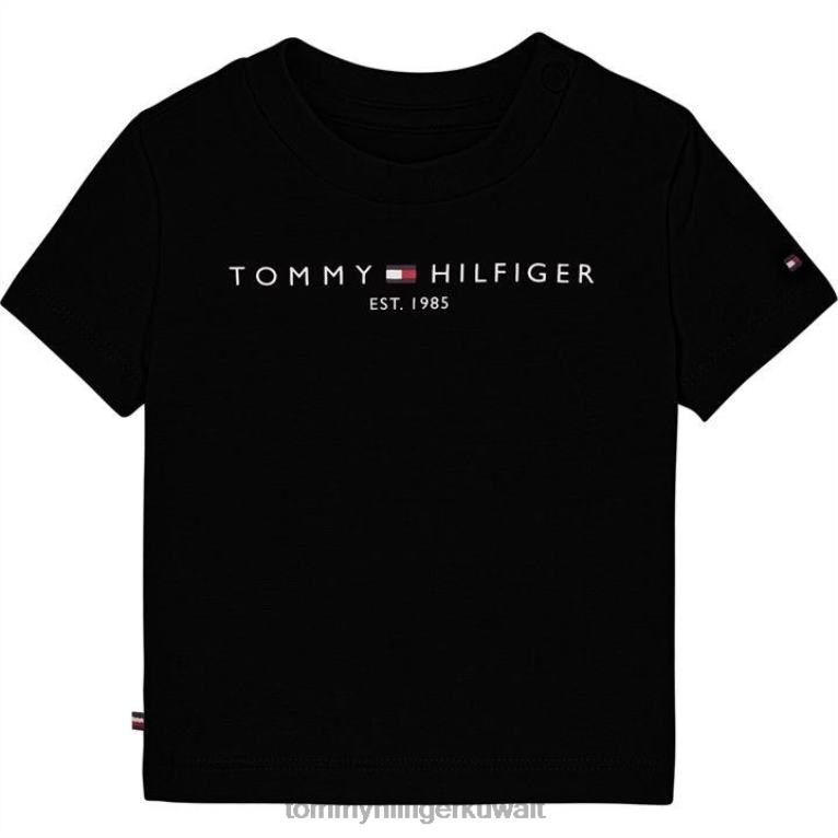 بي دي اس سوداء Tommy Hilfiger تي شيرت أساسي 4464419802
