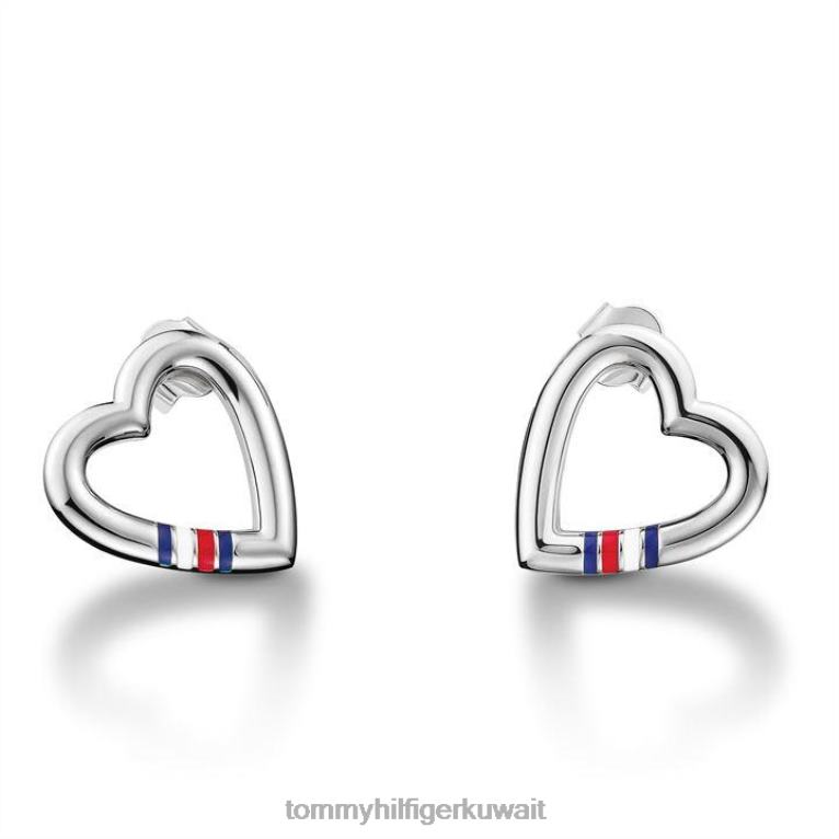 فضة Tommy Hilfiger مسمار القلب 4464419880