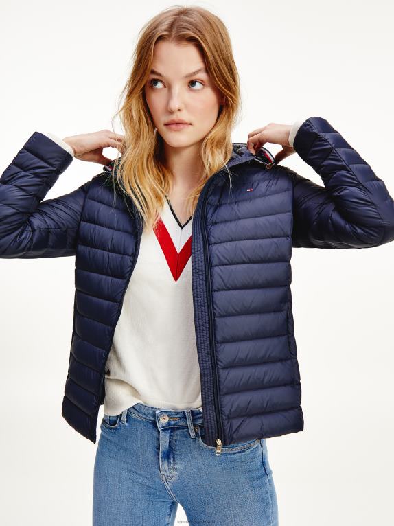 سماء الصحراء Tommy Hilfiger سترة أساسية مبطنة بغطاء للرأس 446441992
