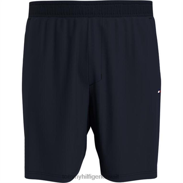 سماء الصحراء Tommy Hilfiger شورت تدريب على الشريط 4464419965