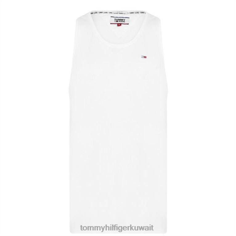 يبر ابيض Tommy Hilfiger تومي جينز خزان أساسي 4464419968