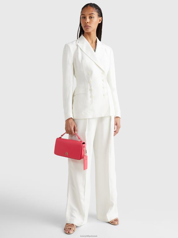 عاج Tommy Hilfiger سترة مصممة بأزرار مزدوجة 446441997