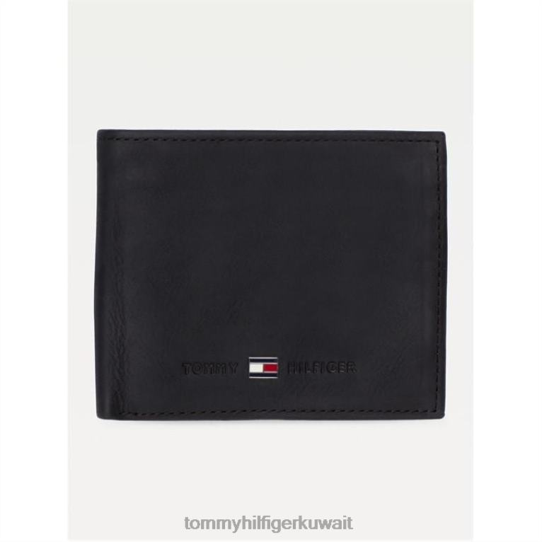 أسود Tommy Hilfiger محفظة جونسون ميني سي سي 4464419998