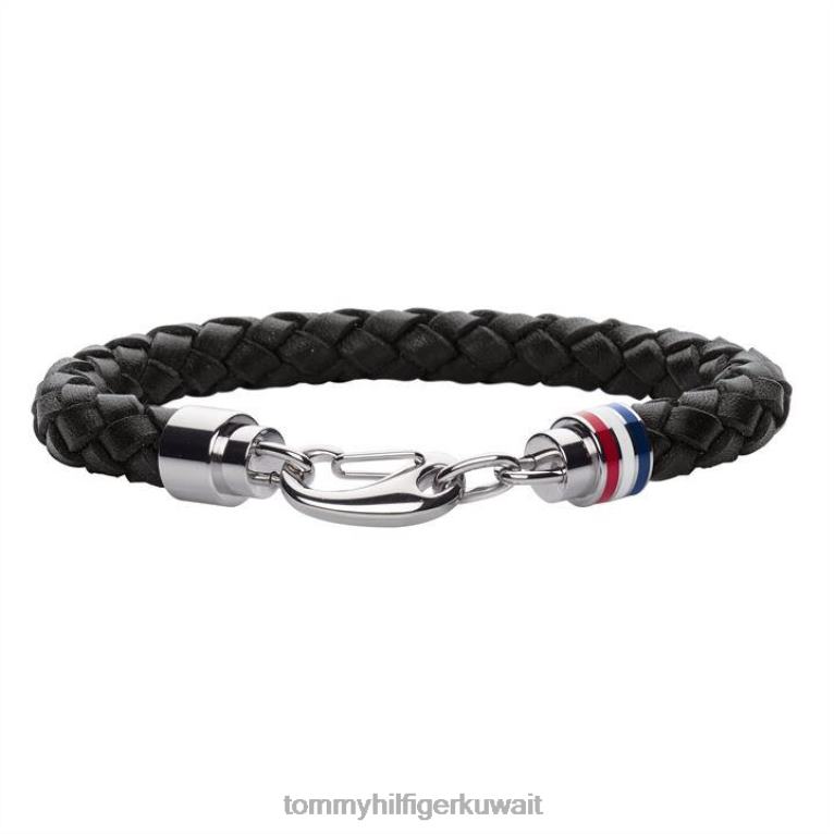 أسود Tommy Hilfiger سوار الحبل 4464420053