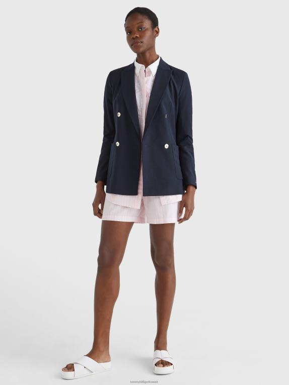 سماء الصحراء Tommy Hilfiger سترة مزدوجة الصدر 446442006