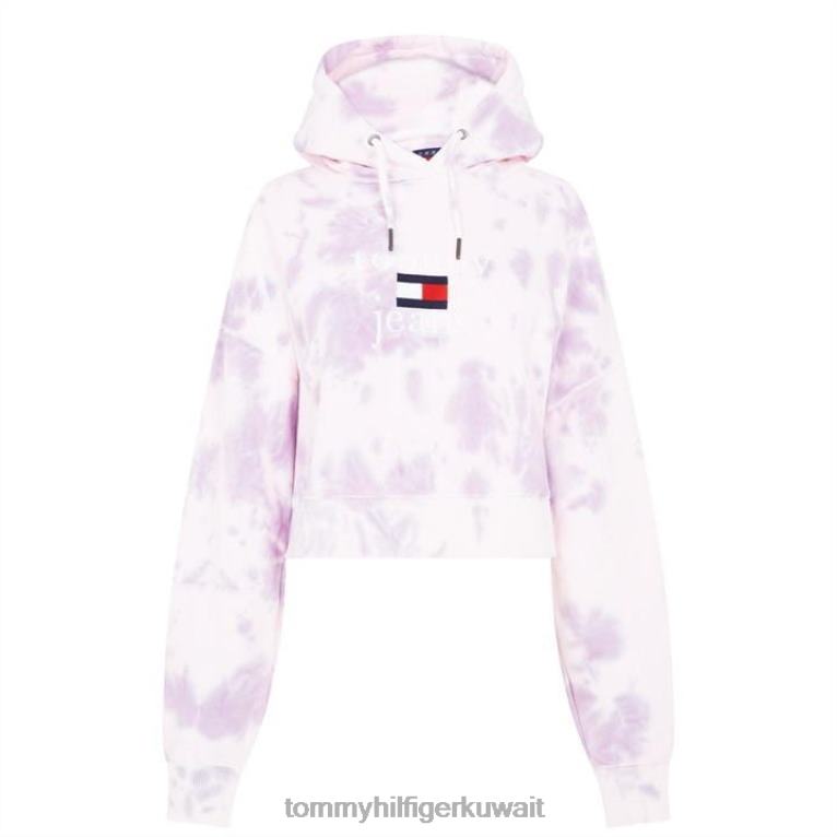 لون القرنفل Tommy Hilfiger التعادل صبغ هوديي المرأة 4464420068