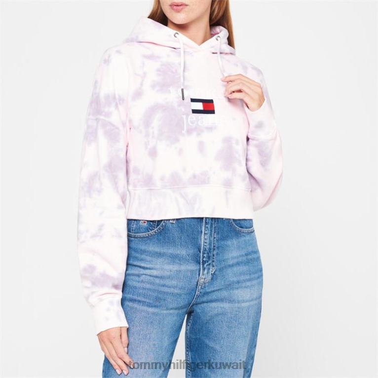 لون القرنفل Tommy Hilfiger التعادل صبغ هوديي المرأة 4464420068