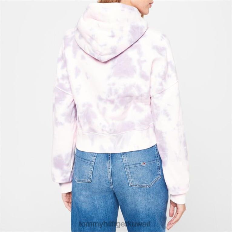 لون القرنفل Tommy Hilfiger التعادل صبغ هوديي المرأة 4464420068