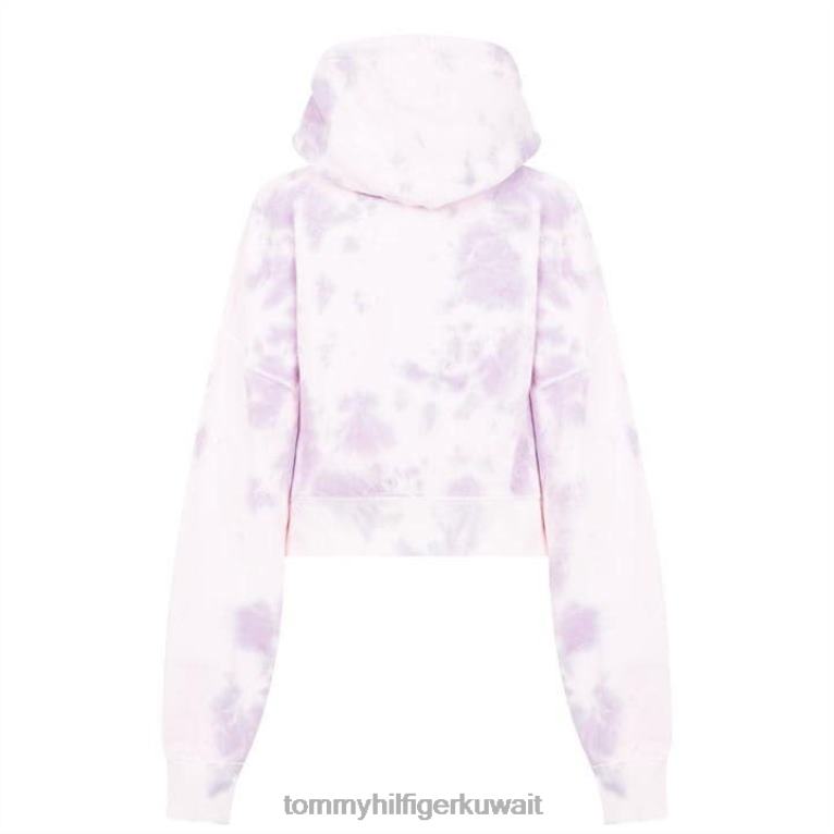 لون القرنفل Tommy Hilfiger التعادل صبغ هوديي المرأة 4464420068