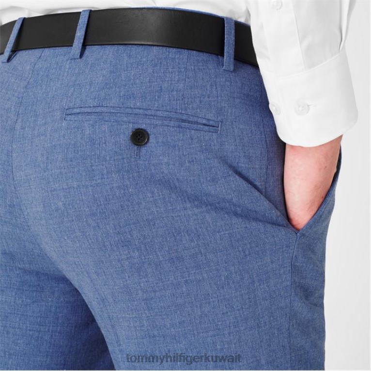 أزرق Tommy Hilfiger سراويل ضيقة 4464420073