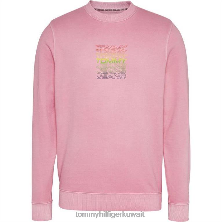 طيب الورد Tommy Hilfiger سترة طاقم خفيفة 4464420079