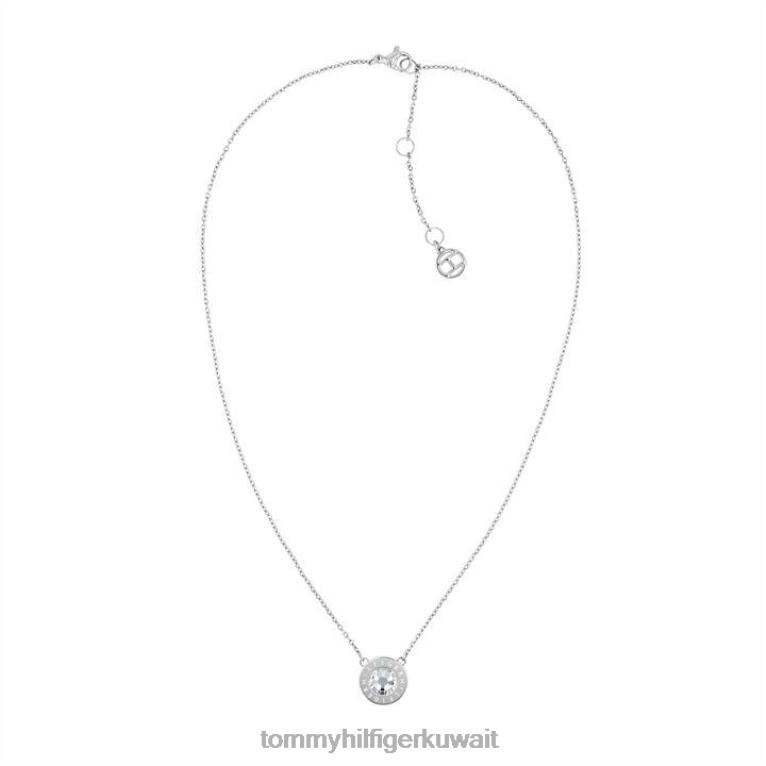 فضة Tommy Hilfiger قلادة سلسلة مسمار 4464420089