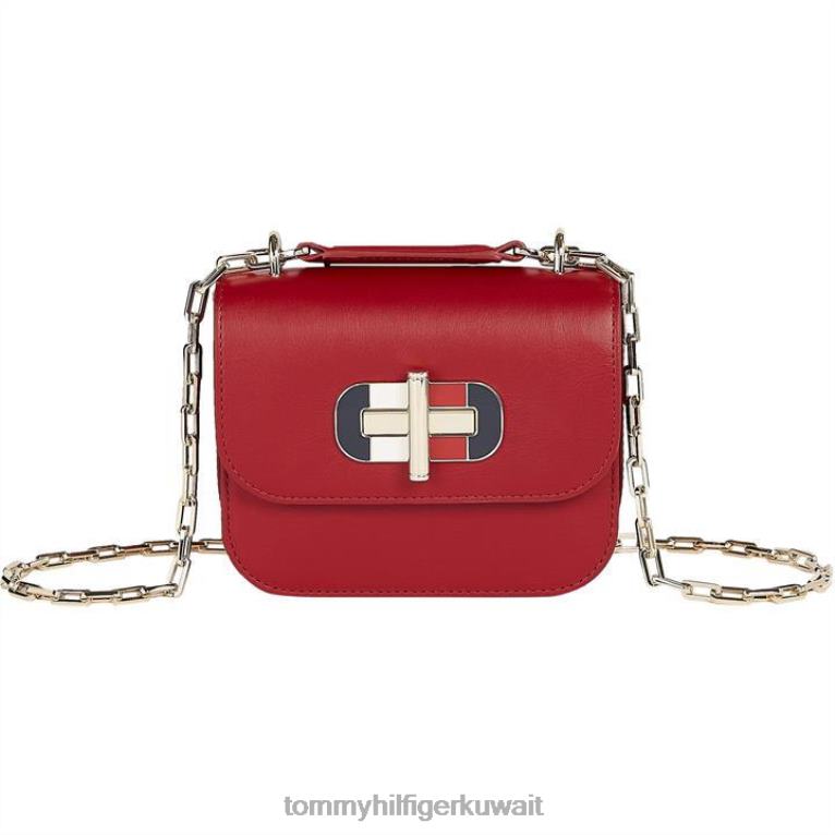 ريجيتا الأحمر إكسيت Tommy Hilfiger حقيبة كروس صغيرة من تومي تورنلوك 4464420091