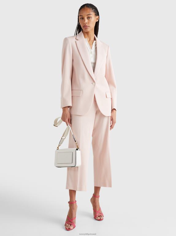 الوردي نزوة Tommy Hilfiger سترة مصممة بشعار الإعدادية 446442011