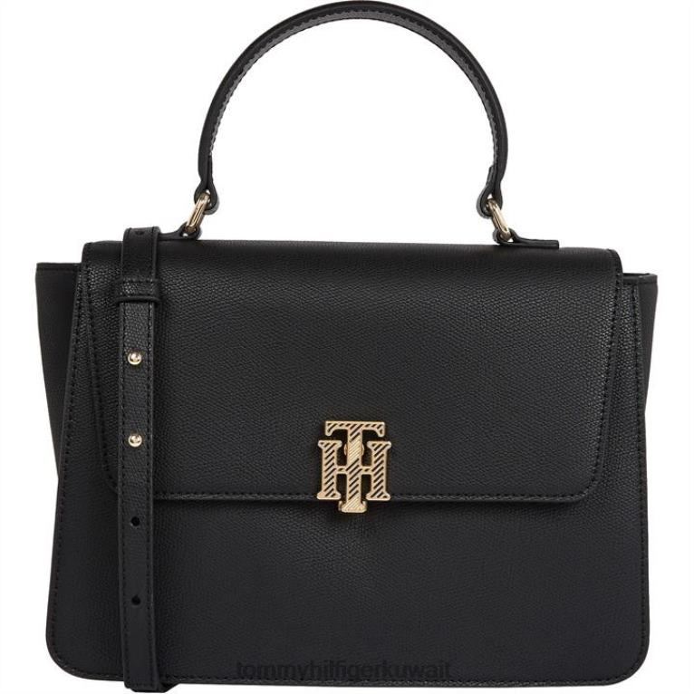 بي دي اس سوداء Tommy Hilfiger حقيبة المخطط التفصيلي 4464420140