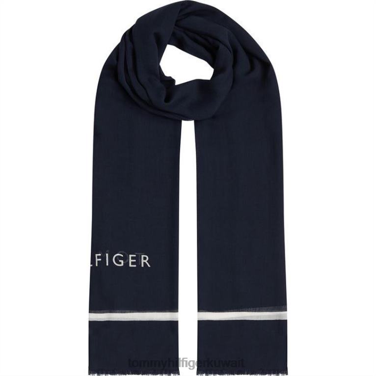 سماء الصحراء Tommy Hilfiger وشاح أساسي 4464420160