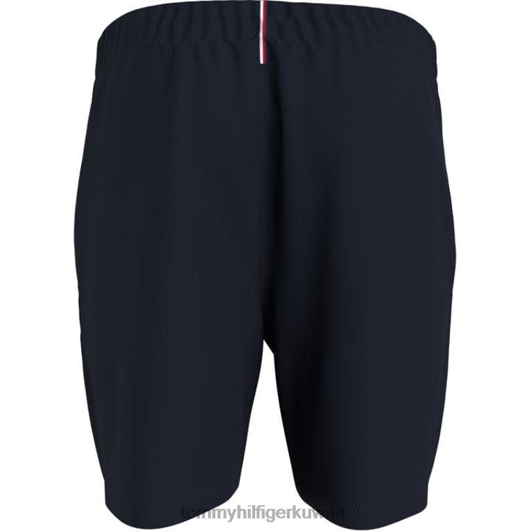 سماء الصحراء Tommy Hilfiger تومي سبورت شورت شعار أساسي للرجال 4464420176