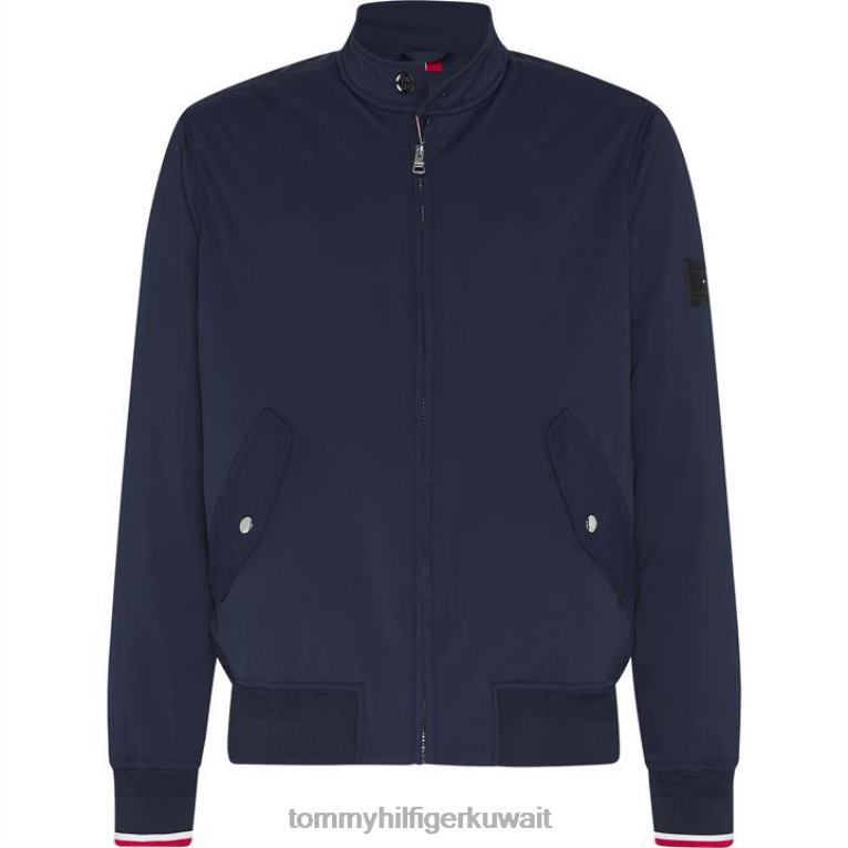 سماء الصحراء Tommy Hilfiger سترة هارينغتون الناعمة 4464420191