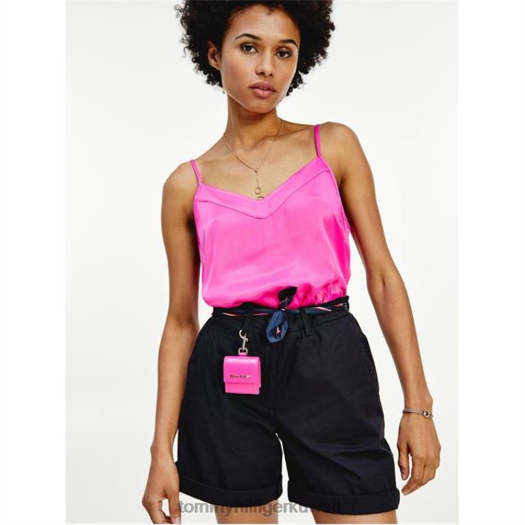 بي دي اس سوداء Tommy Hilfiger شورت حزام تشينو 4464420213