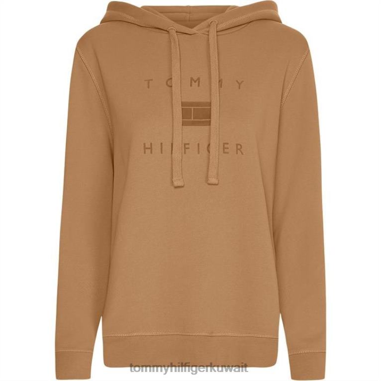 البلد الكاكي Tommy Hilfiger هوديي القطيع العادي 4464420228